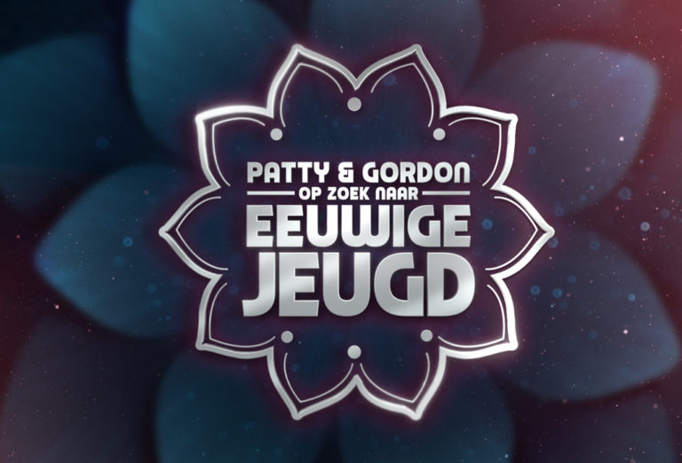 Logo van het programma Patty & Gordon op zoek naar de Eeuwige Jeugd