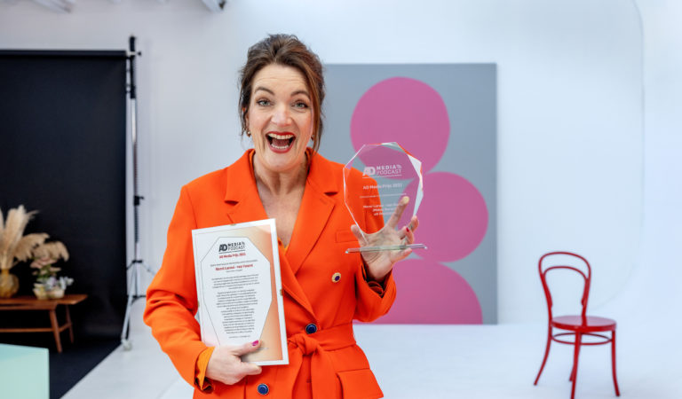 Malou Gorter wint de AD Mediaprijs voor ‘Beste personage in een dramaserie’ voor haar rol in Oogappels